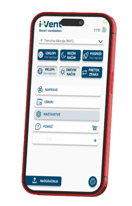 i-Vent mobilna aplikacija